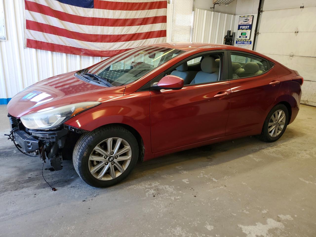 Salvage Hyundai ELANTRA Image