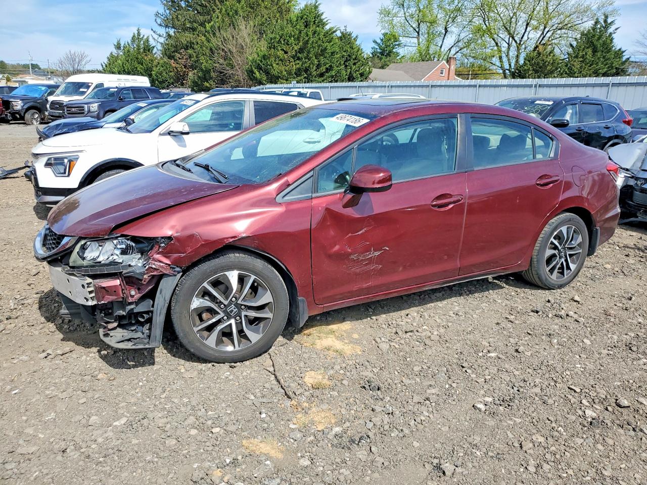Salvage Honda Civic Image