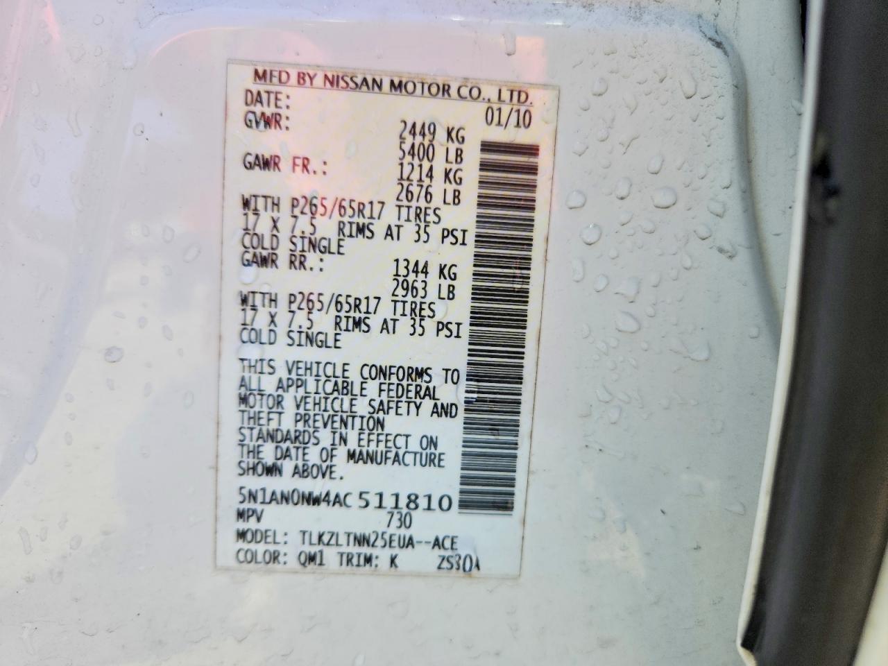 Nissan Xterra X