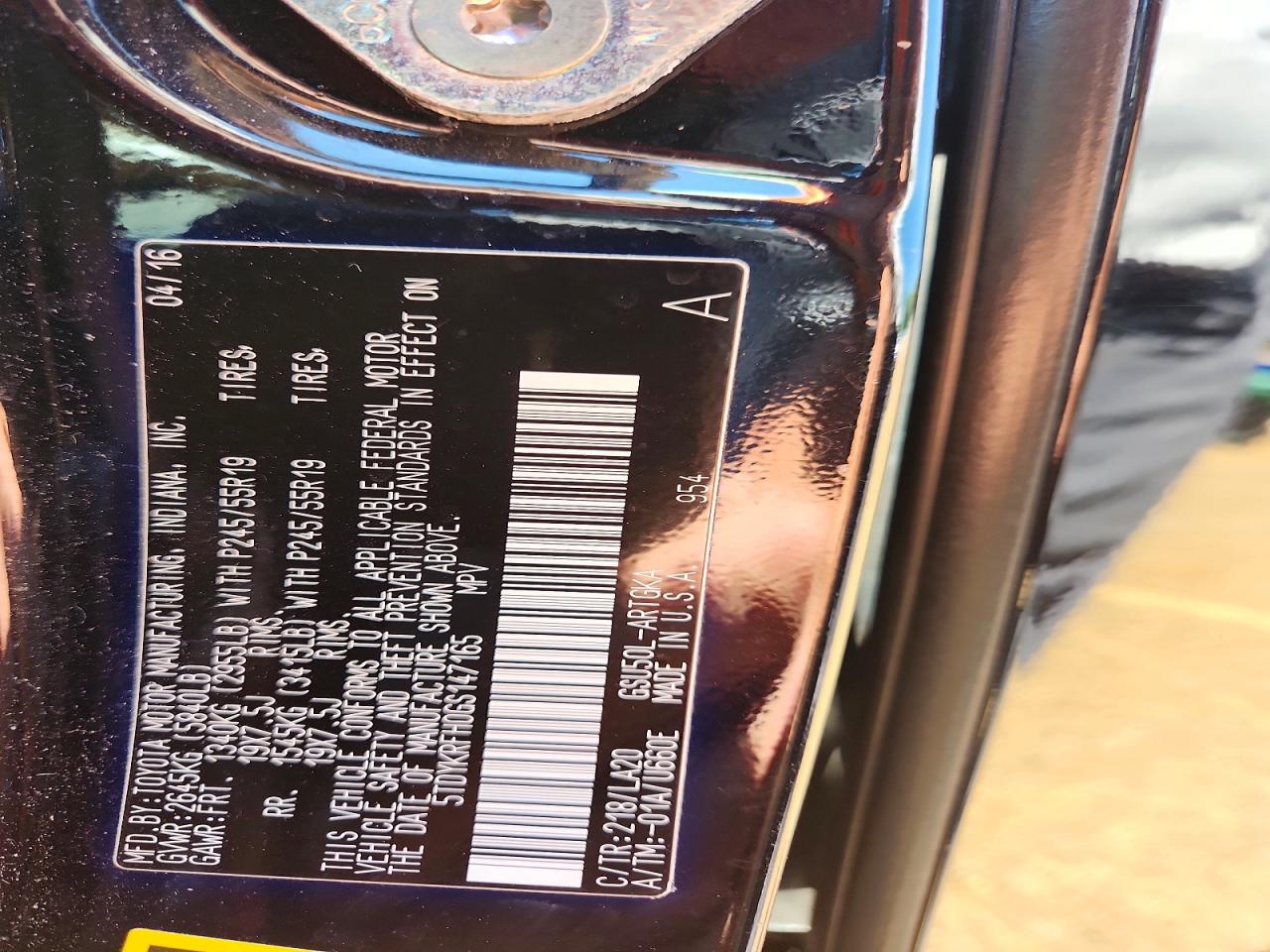 Toyota Highlander Limited