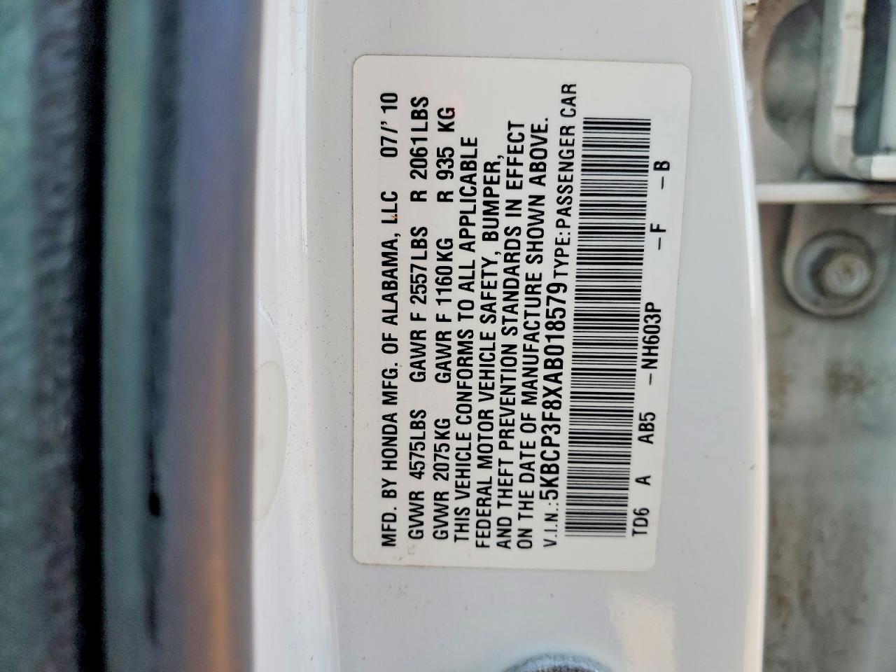 Honda Accord Exl