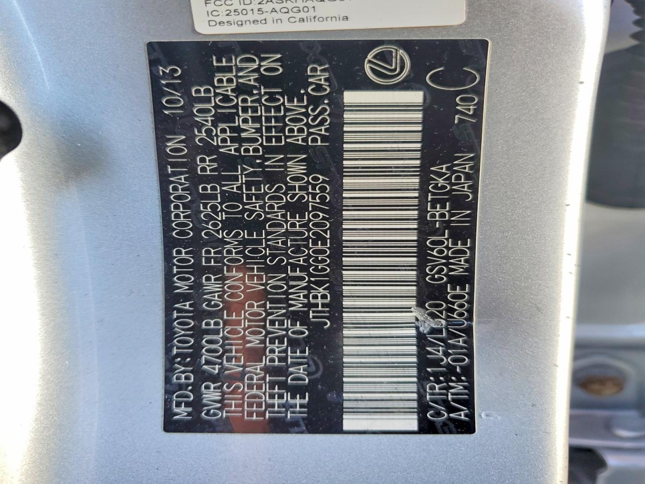 Lexus Es Base