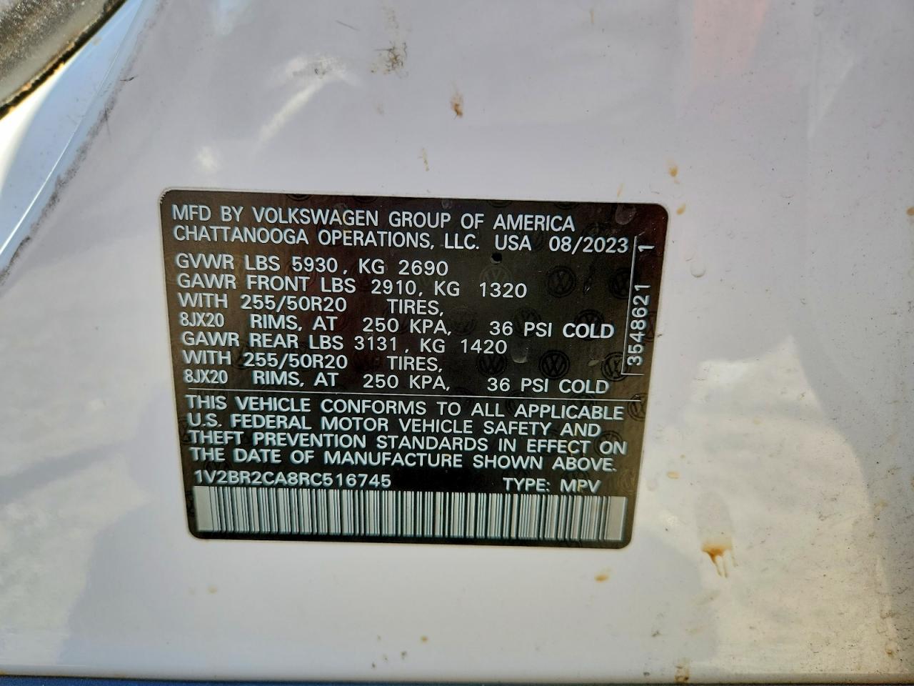 Volkswagen Atlas Sel