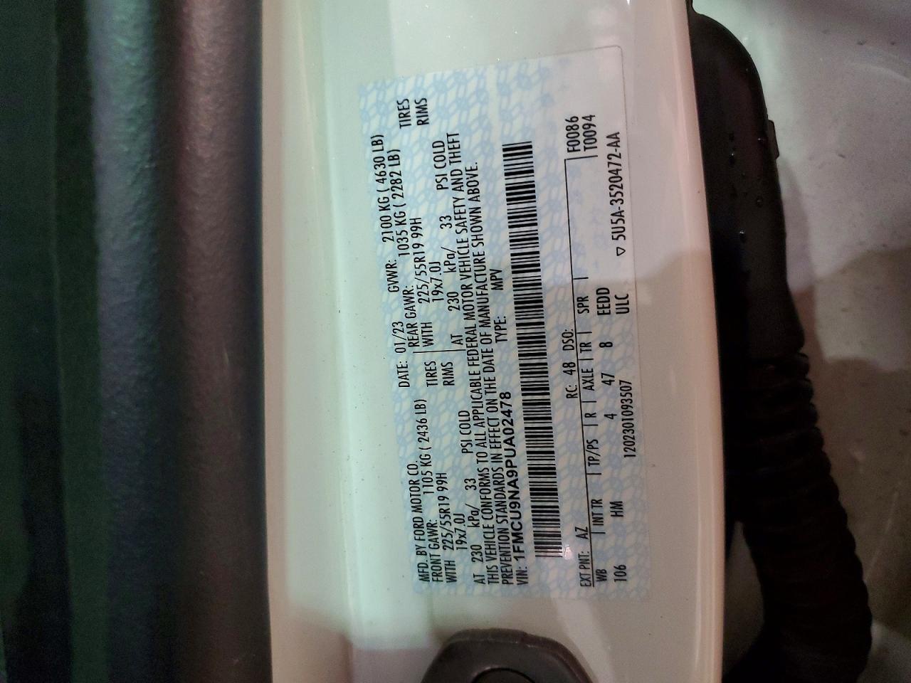 Ford Escape St Line Select