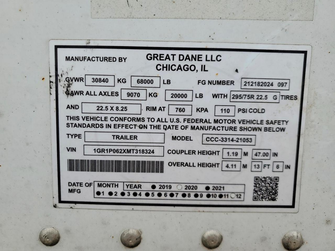 Great Dane Trailer Trailer