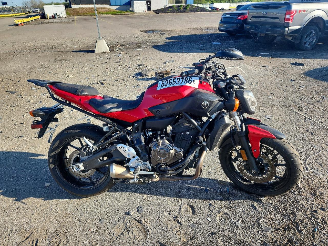 Salvage Yamaha Fz 07 09 Image
