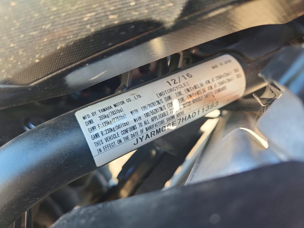Yamaha Fz 07 09
