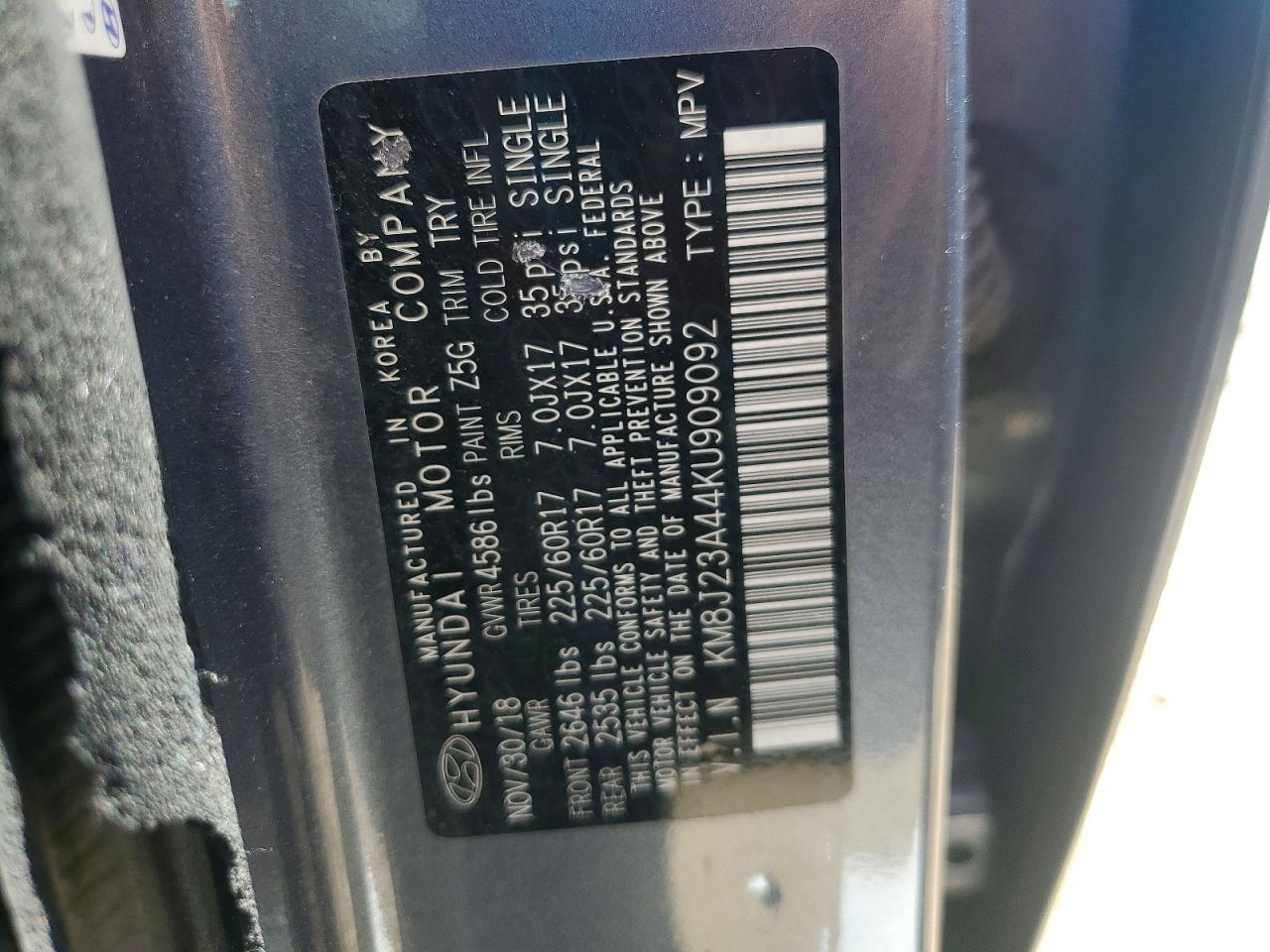 Hyundai TUCSON Se