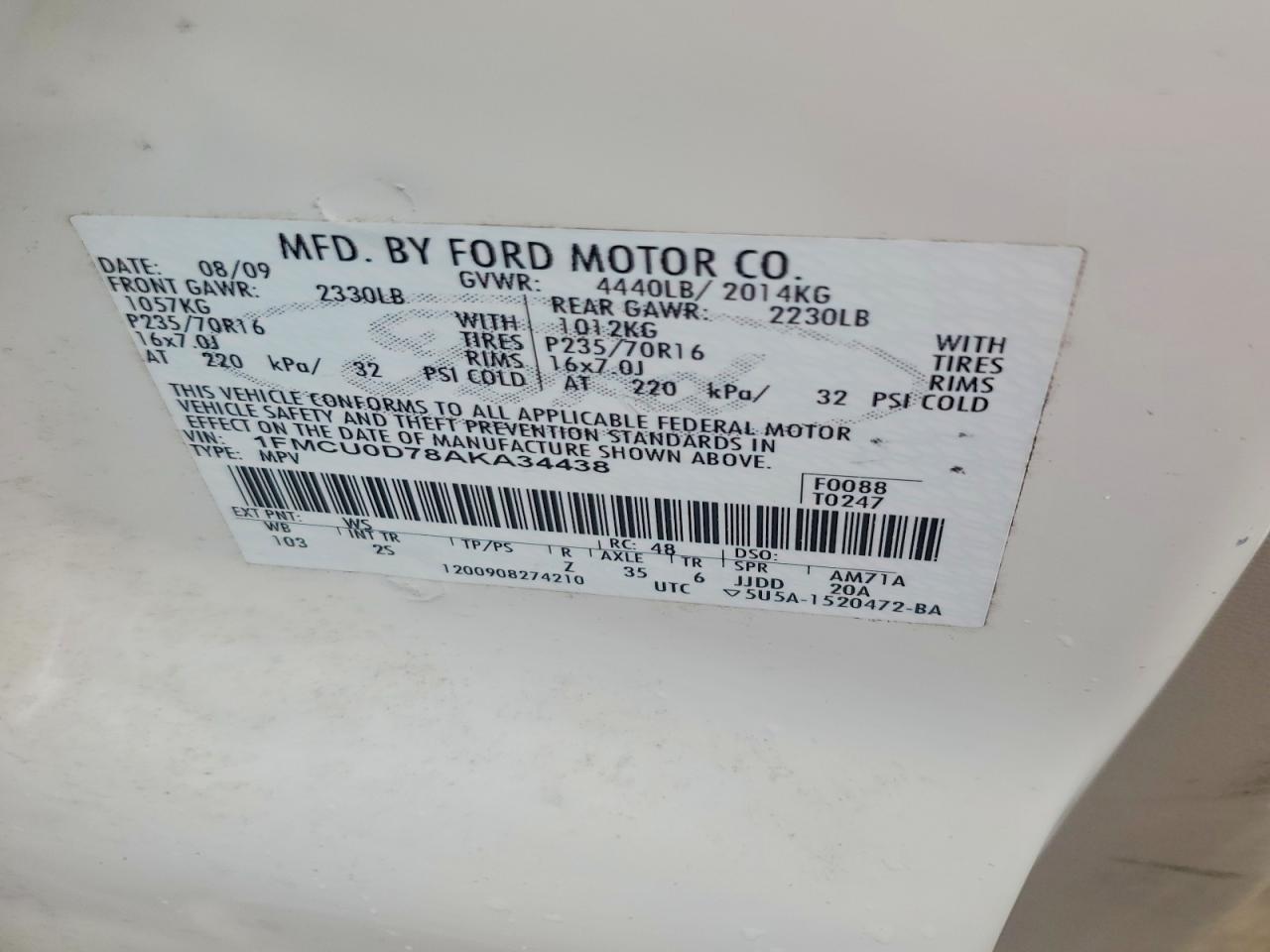 Ford Escape Xlt