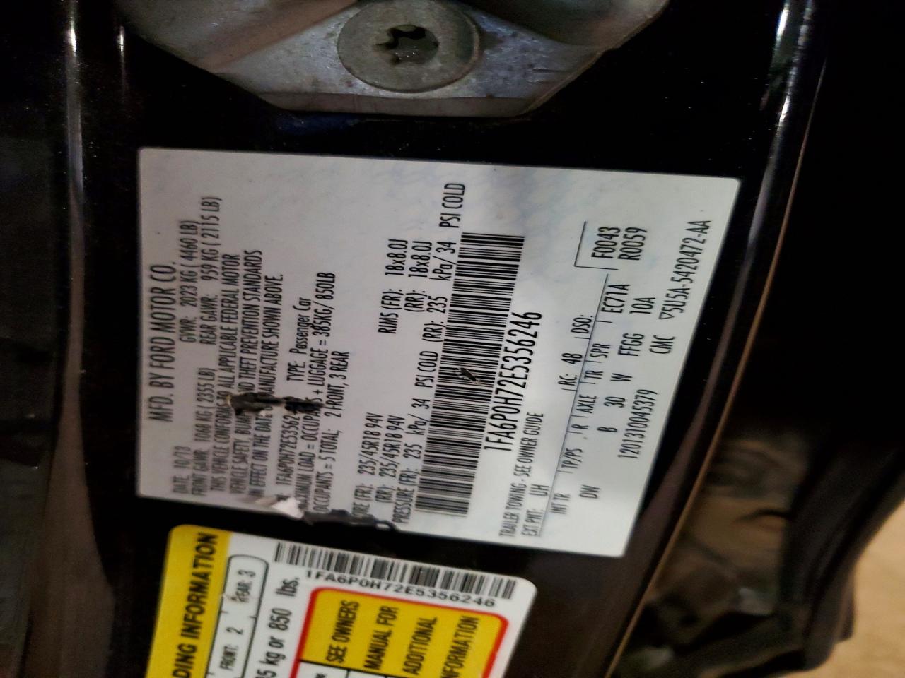 Ford Fusion Se