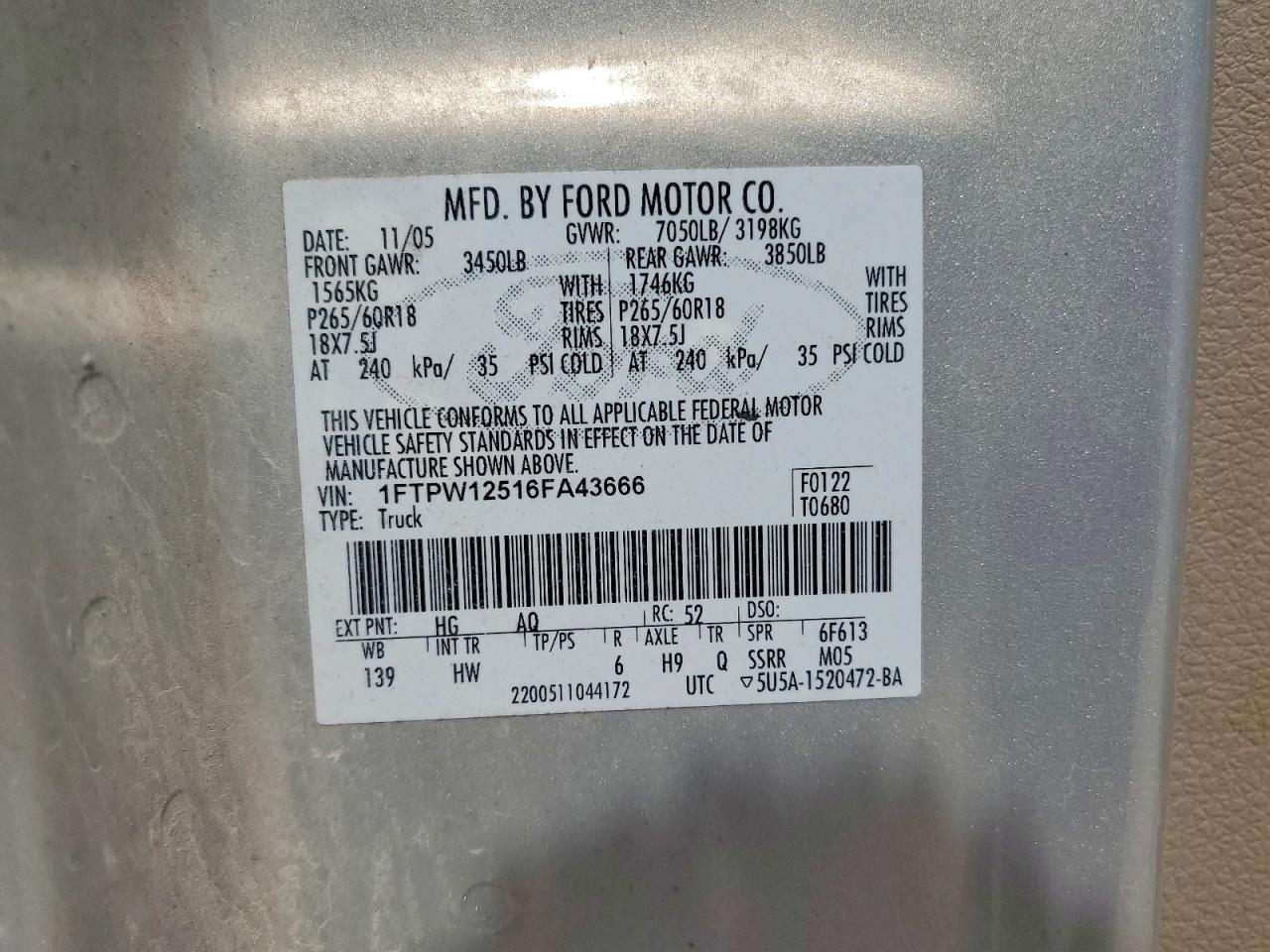Ford F-150 Supercrew