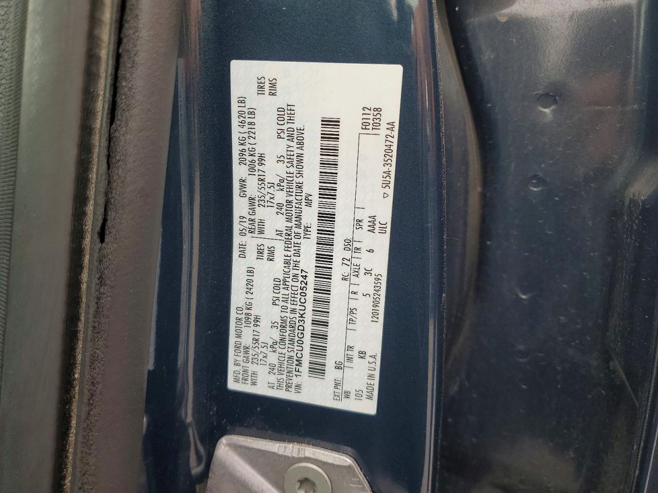 Ford Escape Se