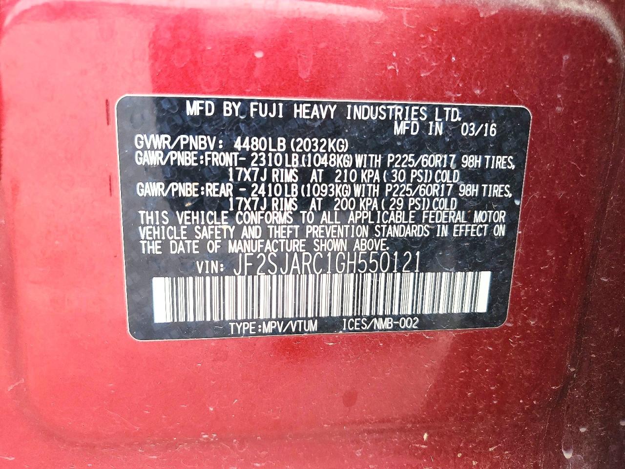 Subaru Forester 2.5i Limited