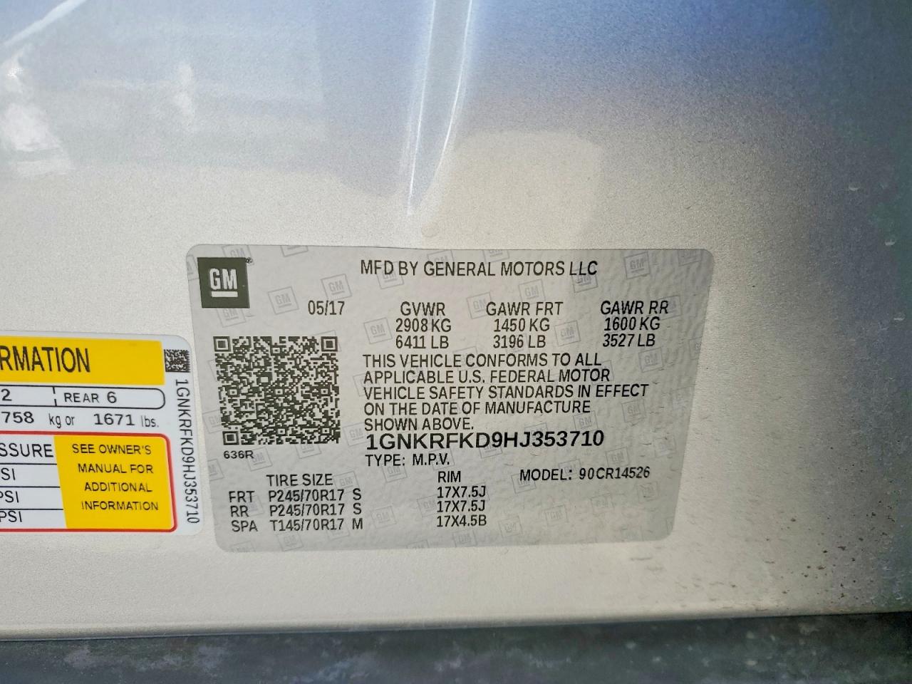 Chevrolet Traverse Ls