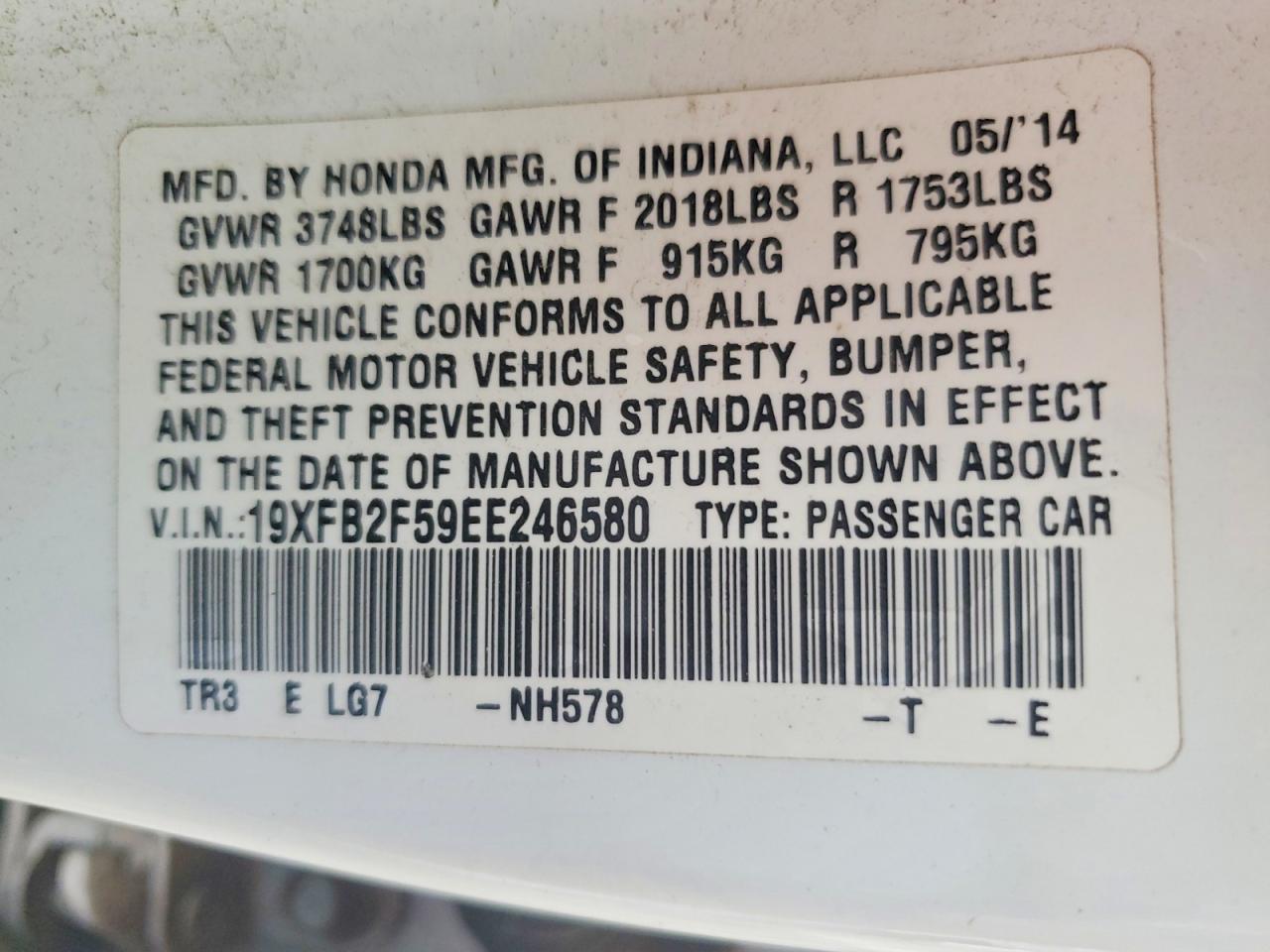 Honda Civic Lx