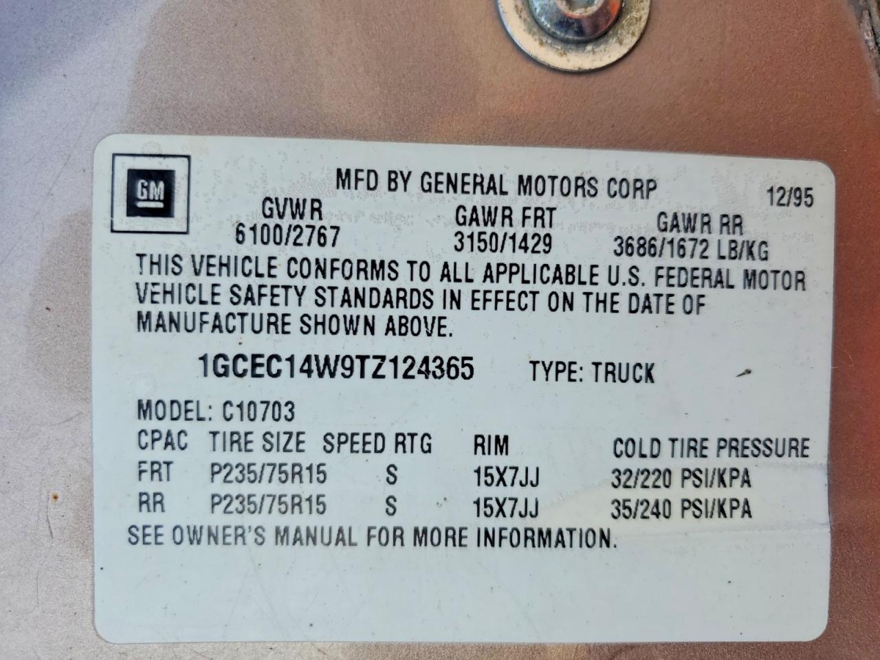 Chevrolet Gmt C1500