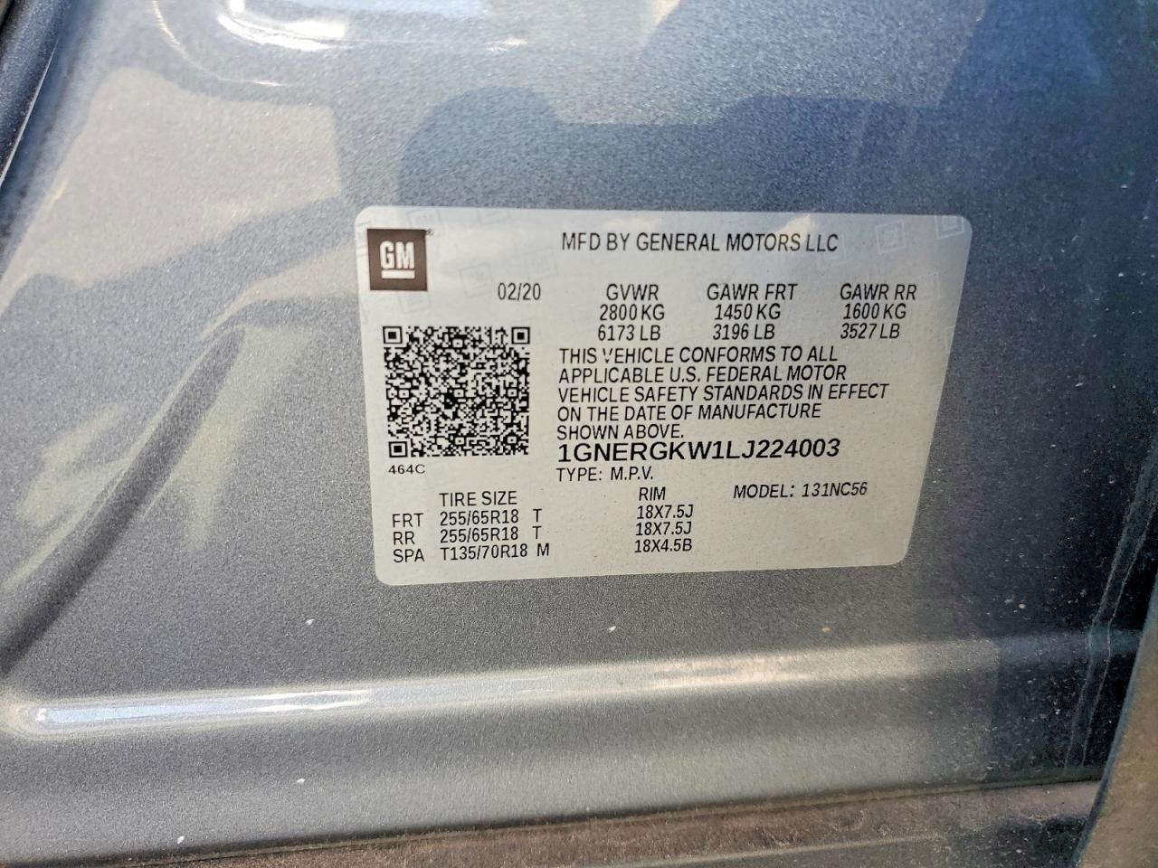 Chevrolet Traverse Lt