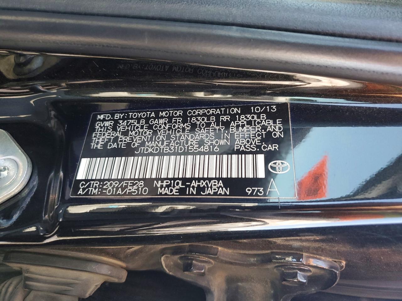 Toyota Prius One