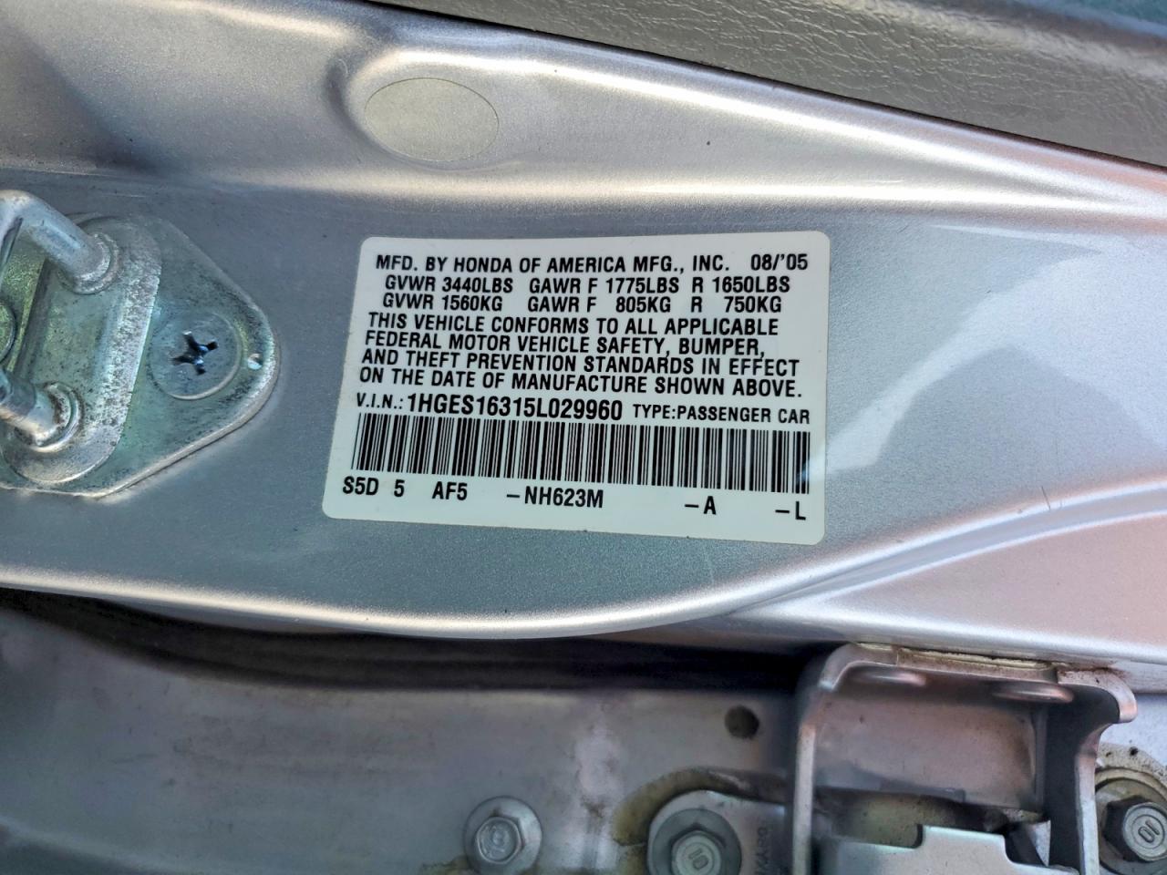 Honda Civic Dx Vp