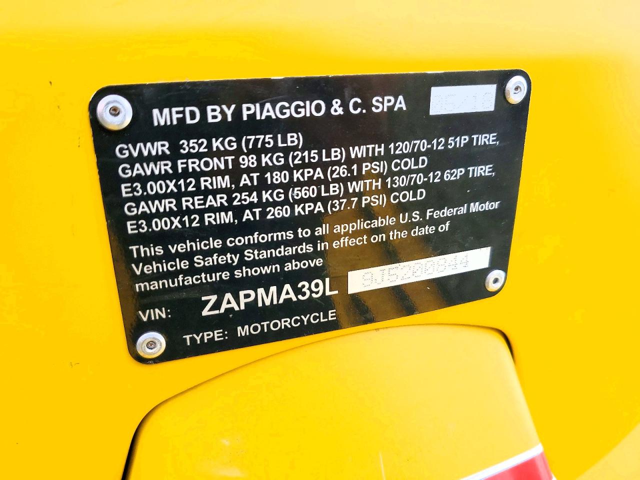 Vespa Other
