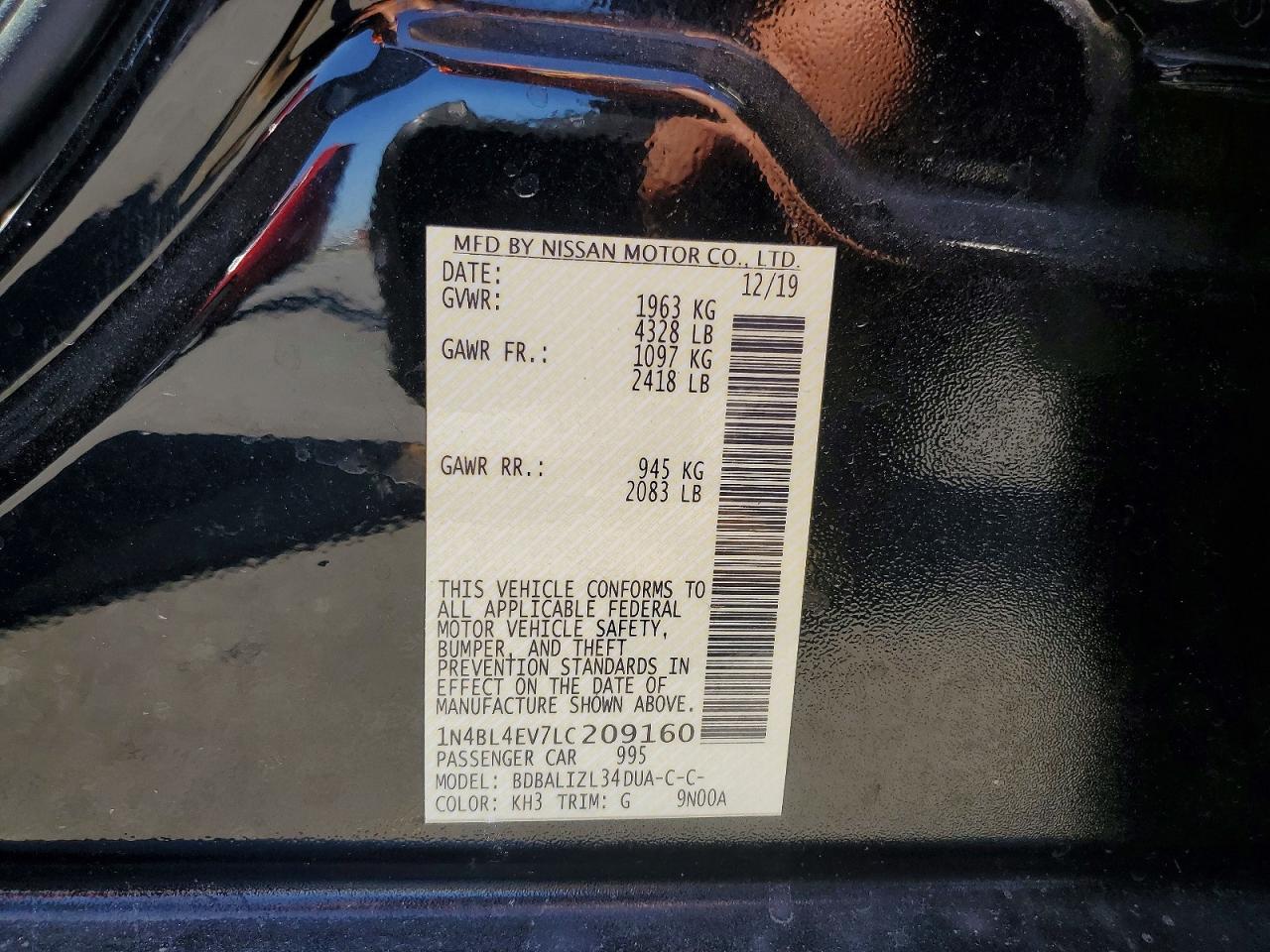 Nissan Altima Sl