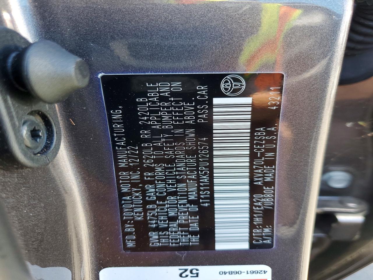 Toyota Camry Se