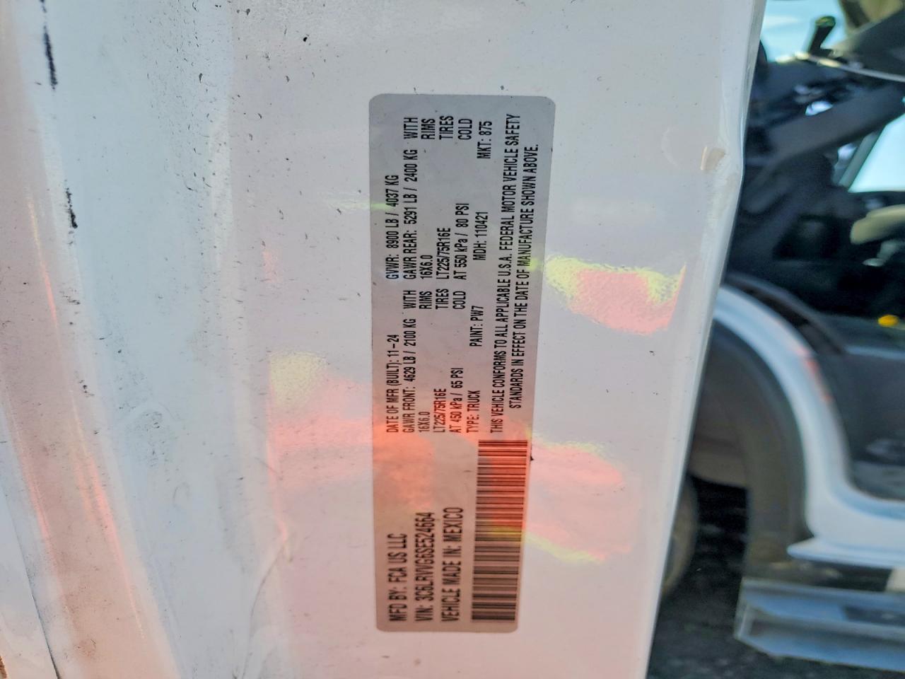 Ram Promaster 1500 High