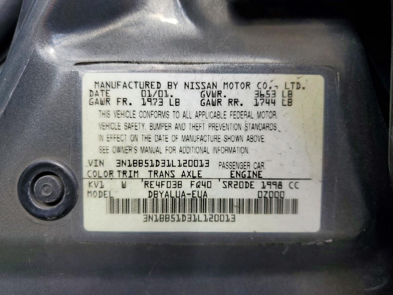 Nissan Sentra Se