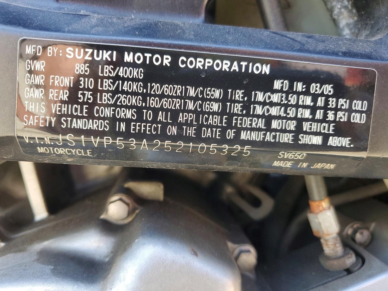 Suzuki Sv650
