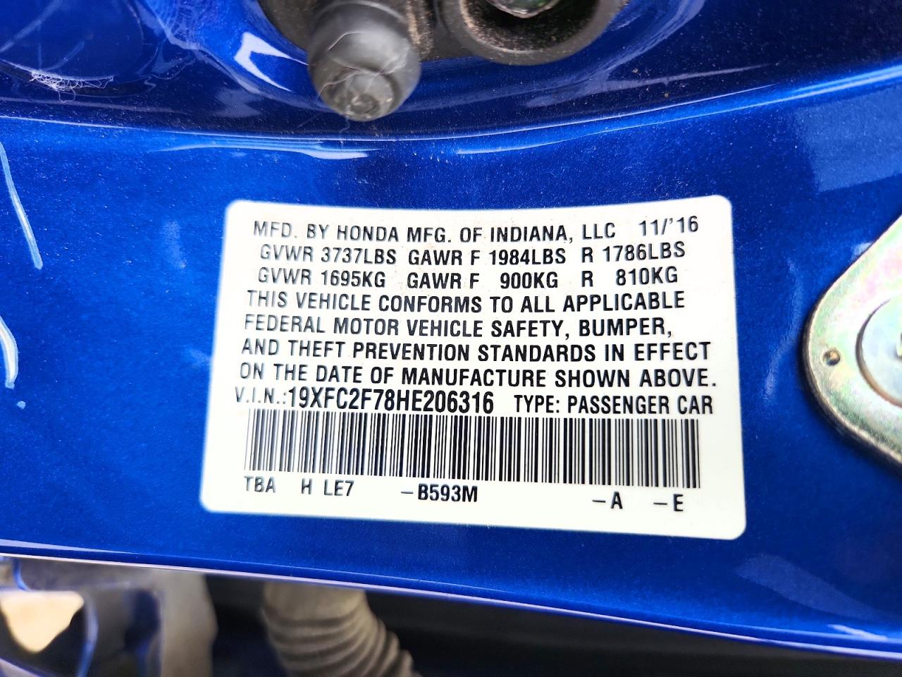 Honda Civic Ex
