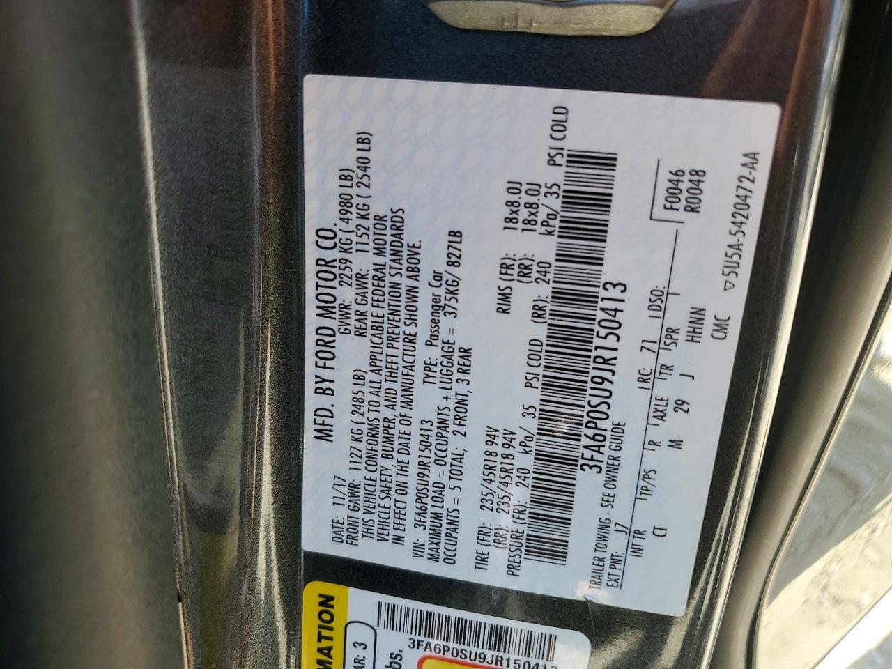 Ford Fusion Titanium