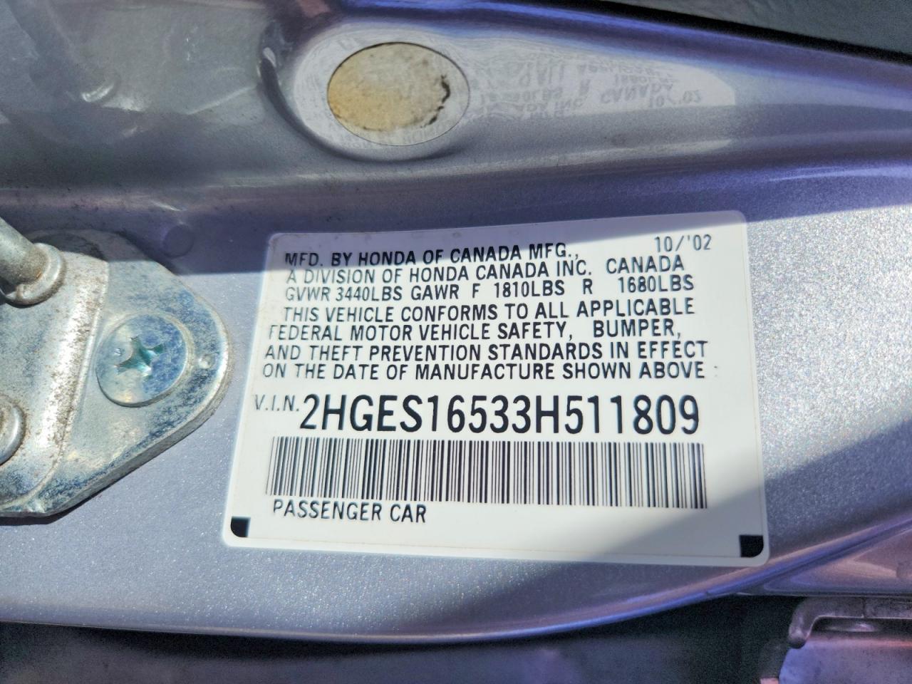Honda Civic Lx