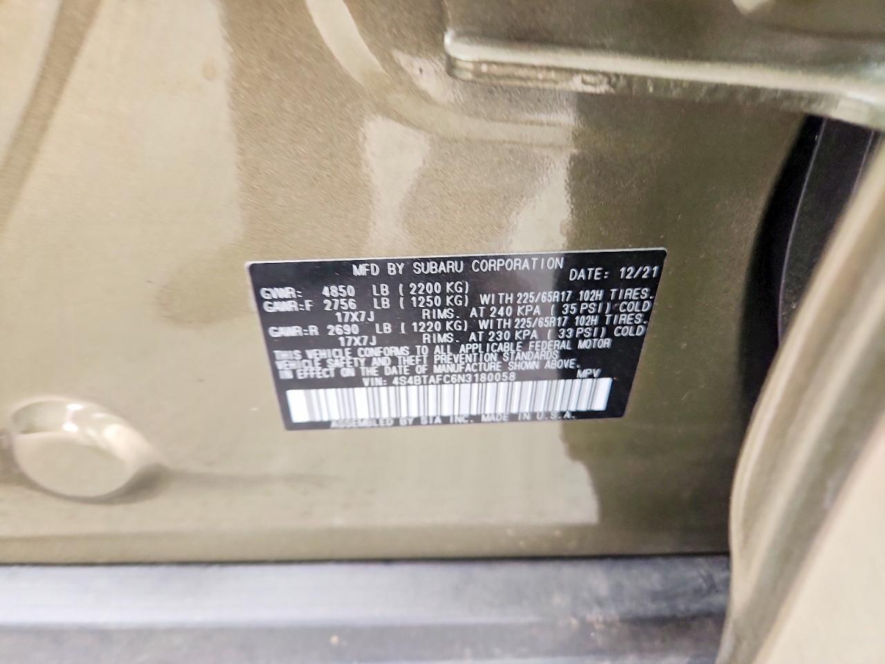Subaru Outback Premium