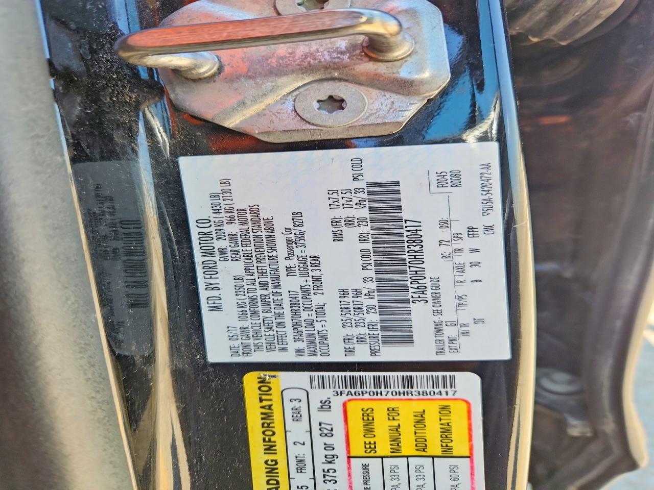 Ford Fusion Se
