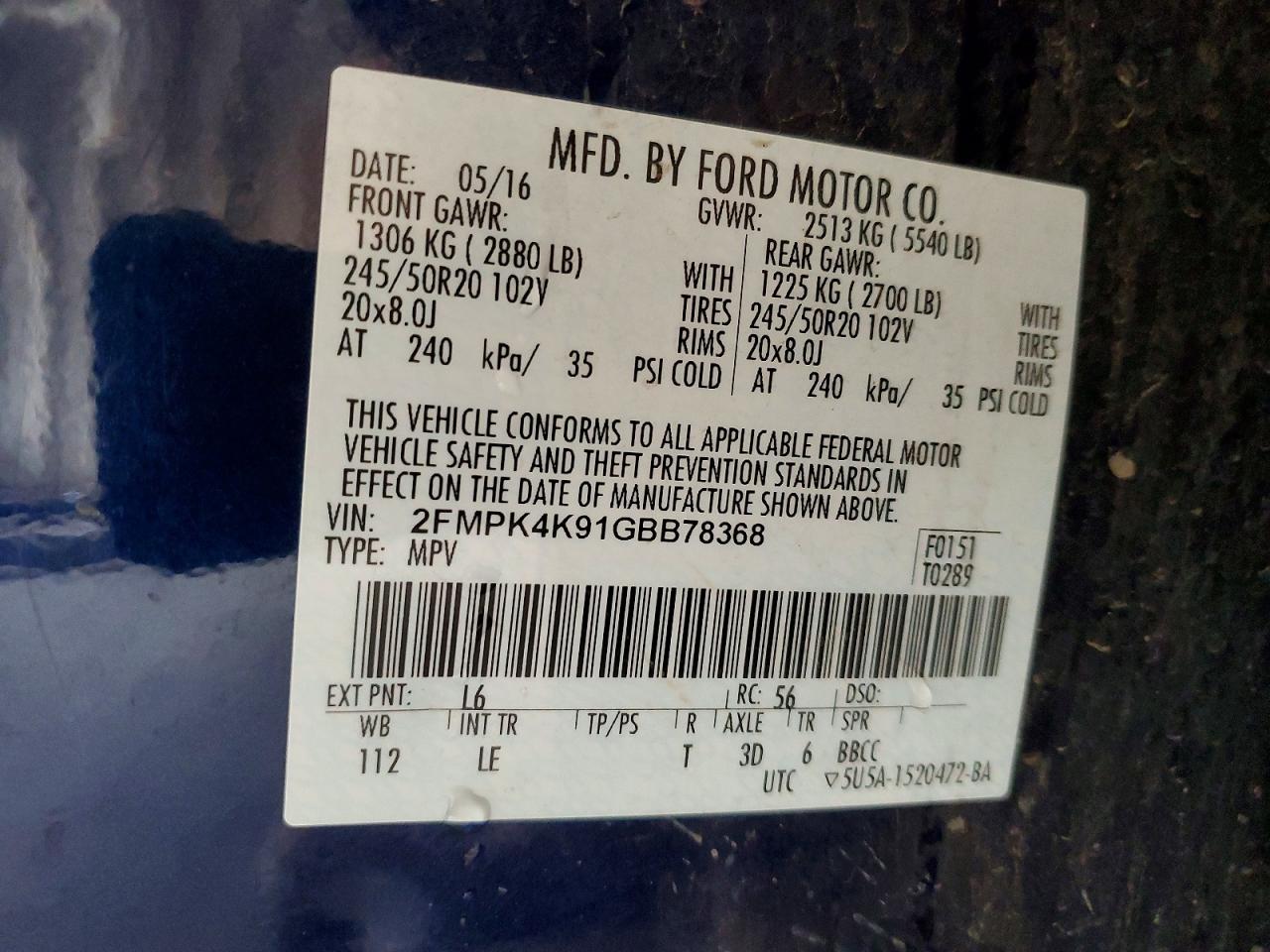 Ford Edge Titanium
