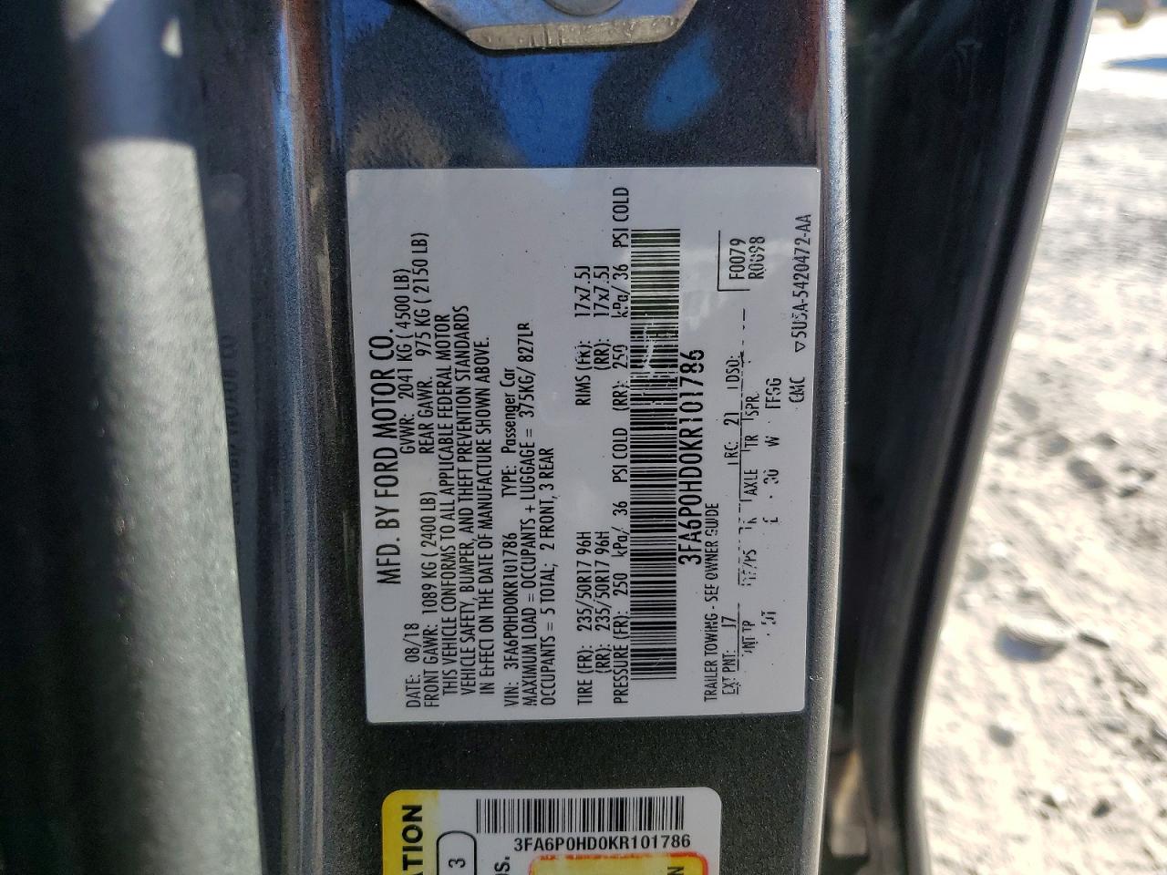 Ford Fusion Se