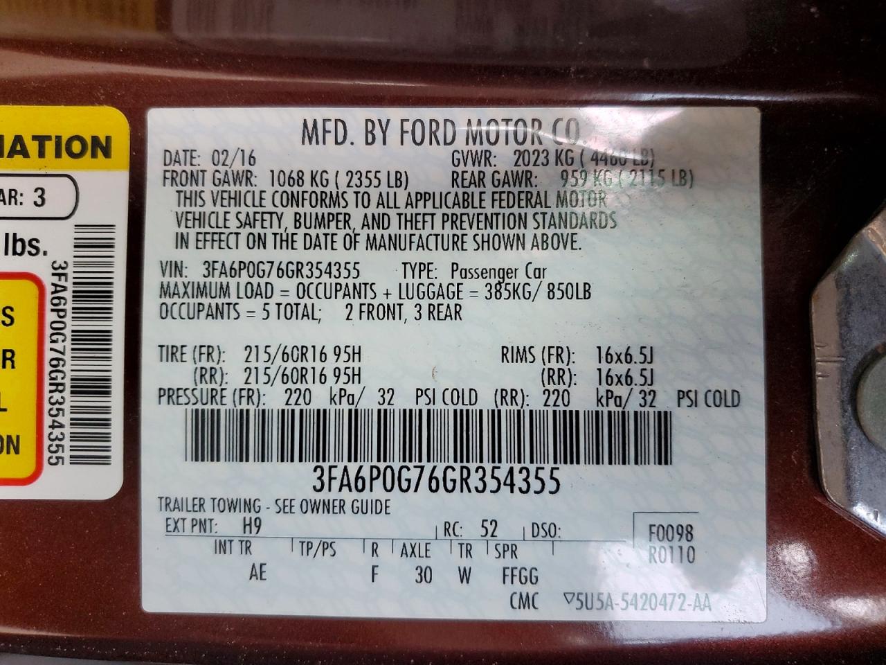 Ford Fusion S