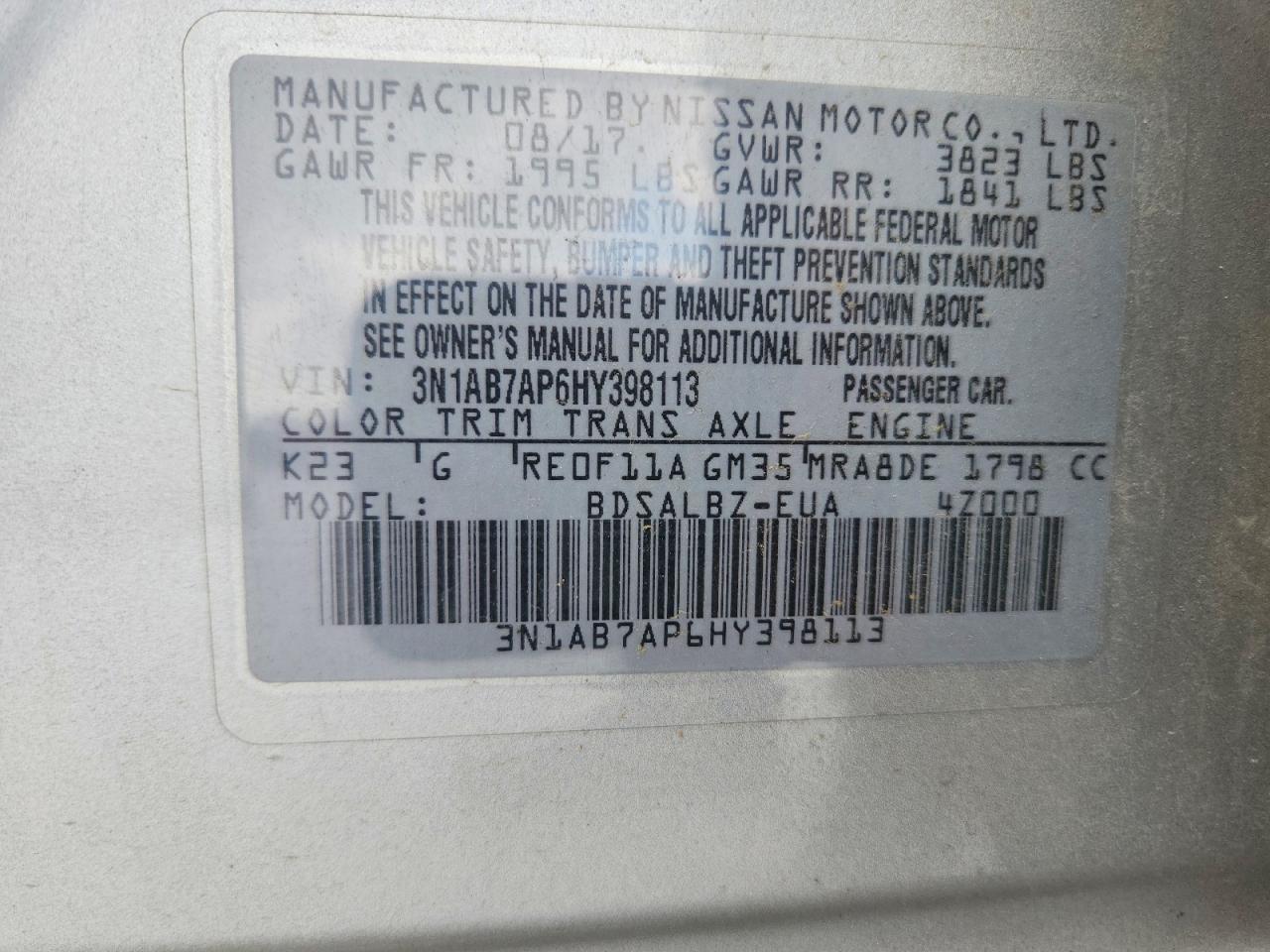 Nissan Sentra S