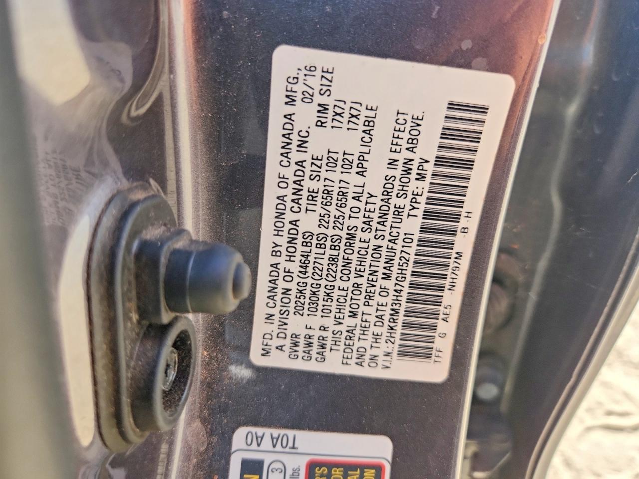 Honda Crv Se