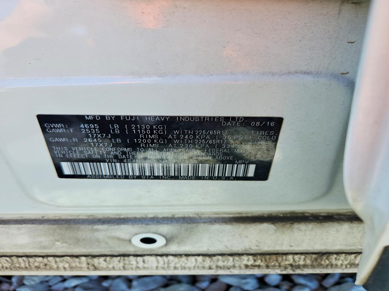 Subaru Outback 2.5i Premium