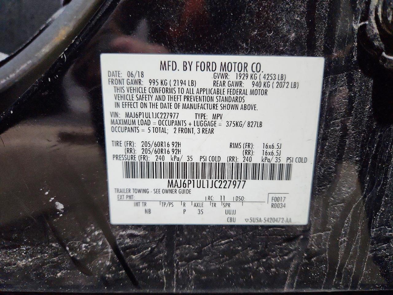 Ford EcoSport Se