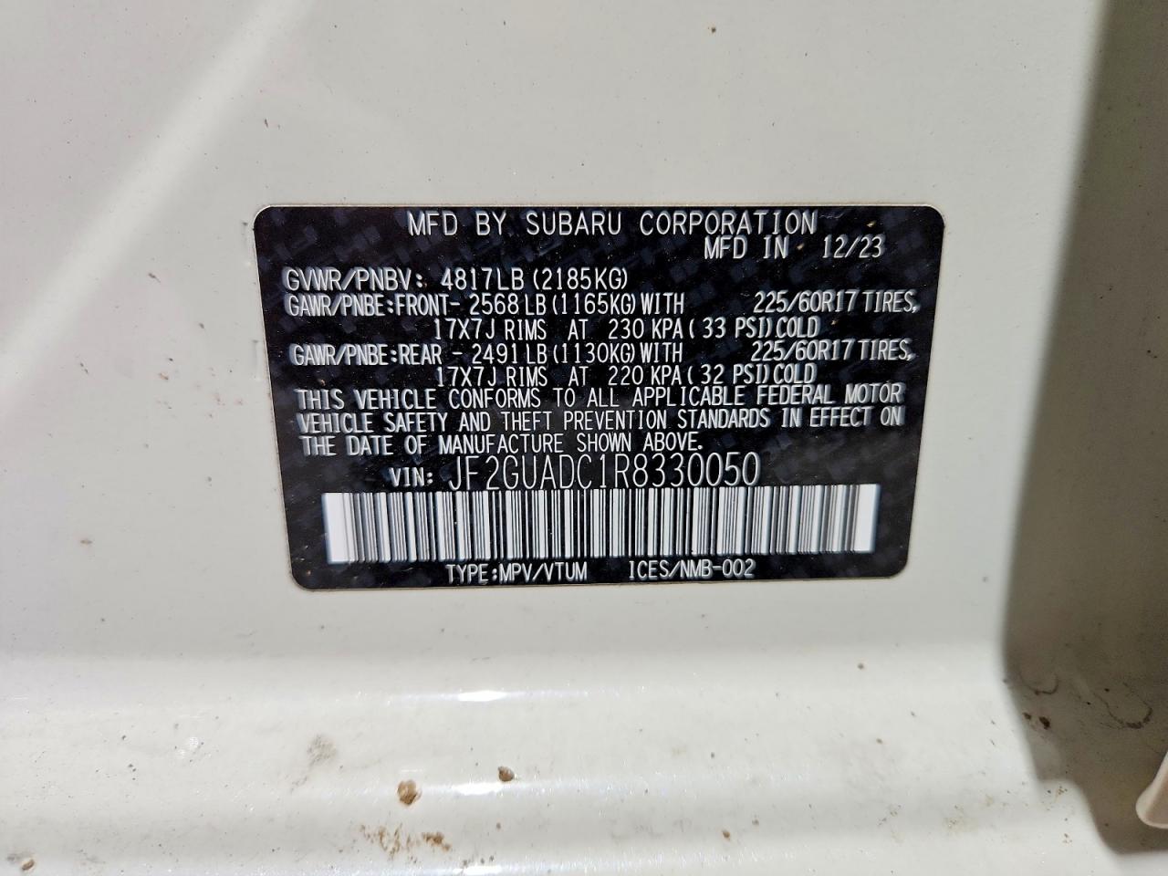 Subaru Crosstrek Premium
