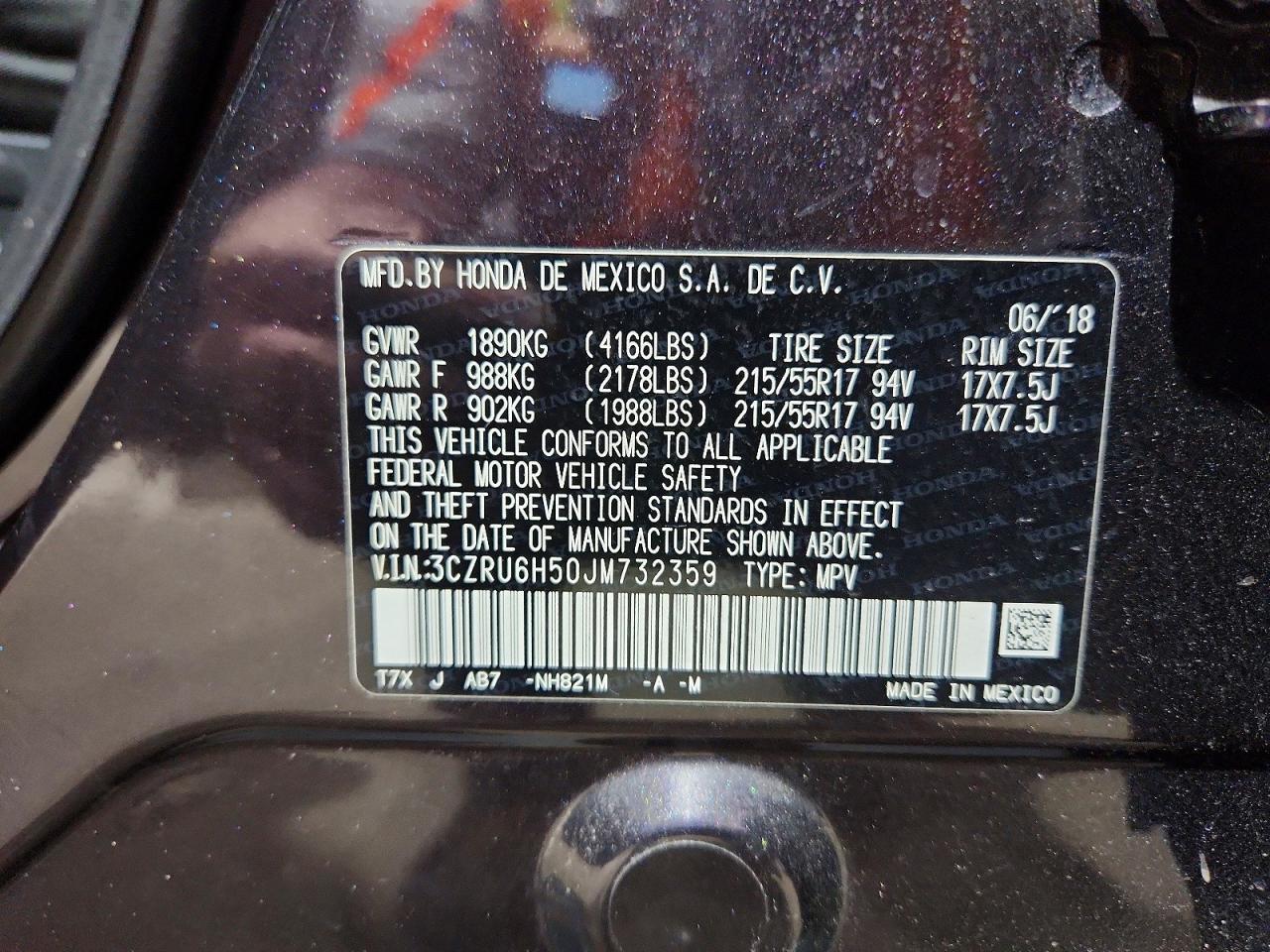 Honda HR-V Ex