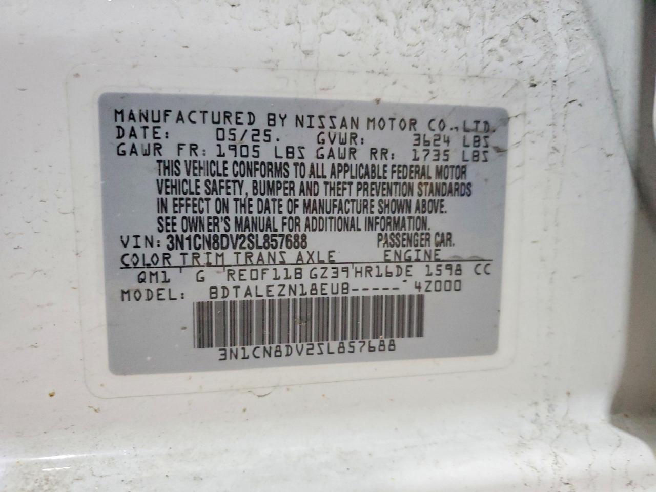 Nissan Versa S