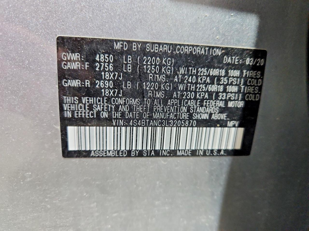 Subaru Outback Limited