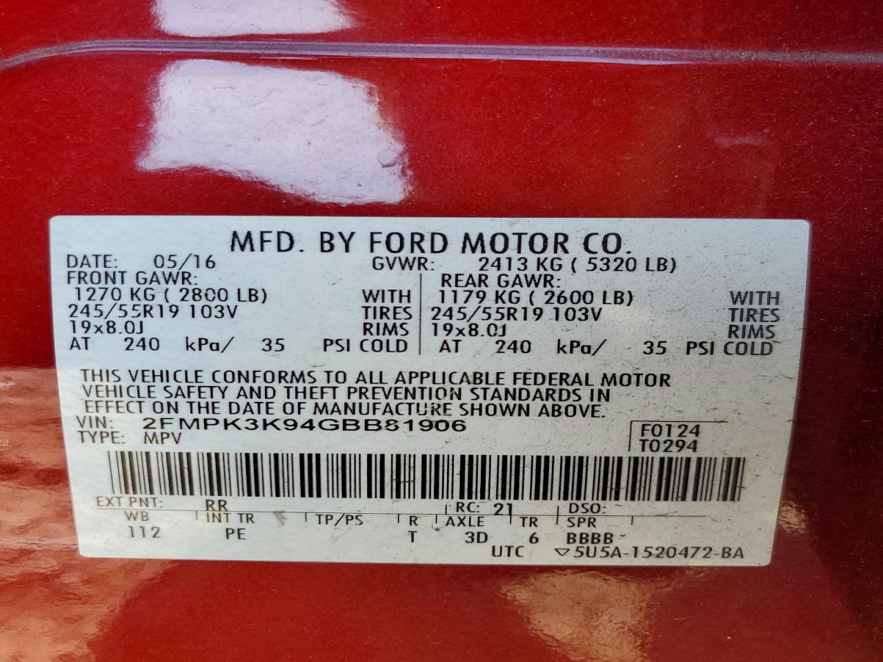 Ford Edge Titanium