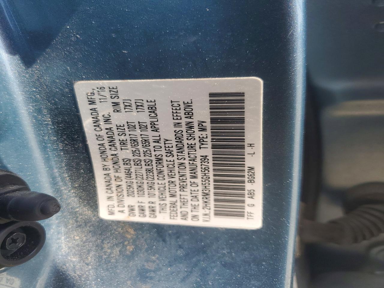 Honda Crv Ex