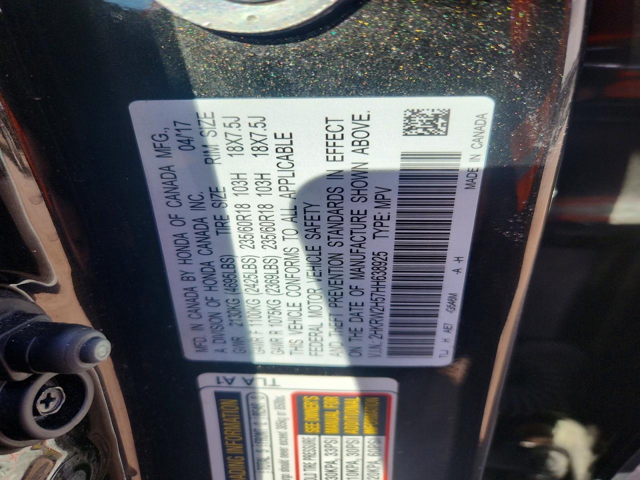 Honda Crv Ex