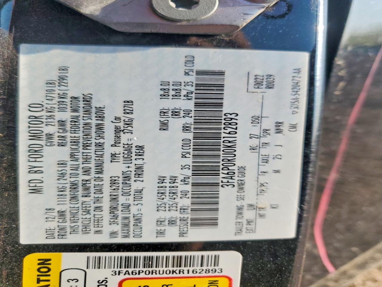 Ford Fusion Titanium
