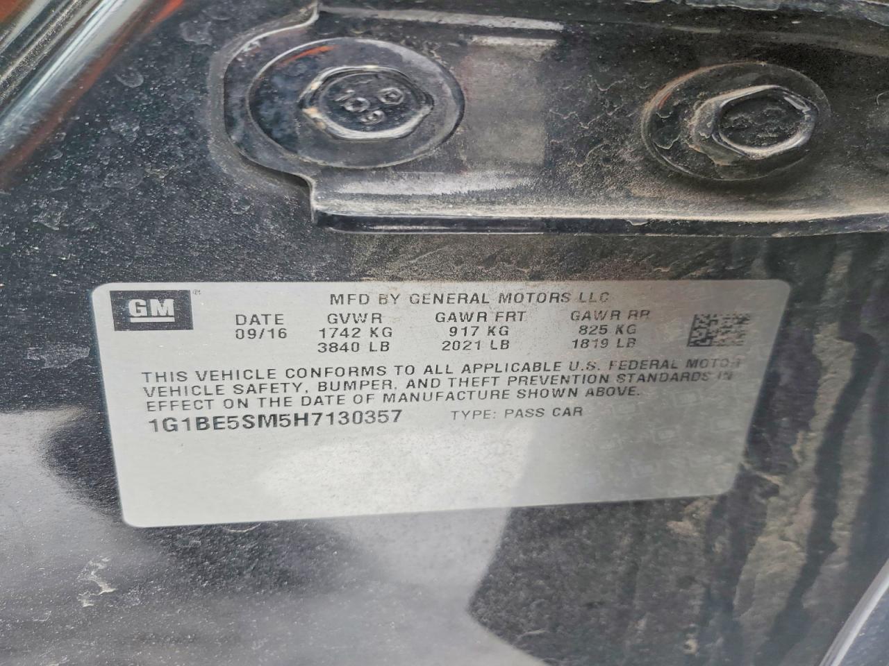 Chevrolet Cruze Lt